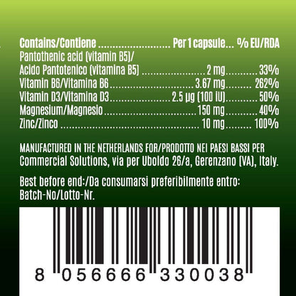 ZMB6 - Zinco + Magnesio + Vitamina B6